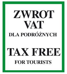 Zwrot podatku dla podróżnych TAX FREE